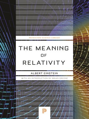 cover image of The Meaning of Relativity